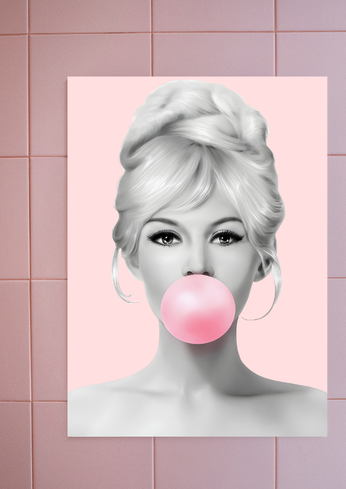 PopArt - Pink Bubble Gum 003