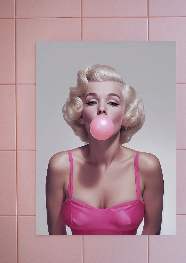 PopArt - Pink Bubble Gum 005