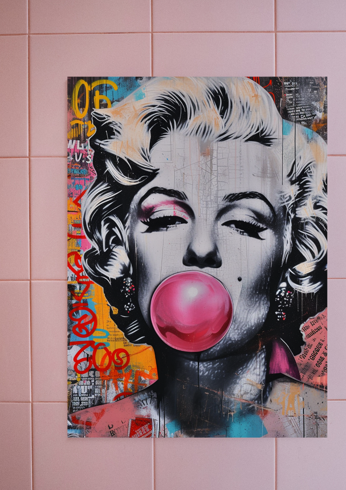 PopArt - Pink Bubble Gum 008