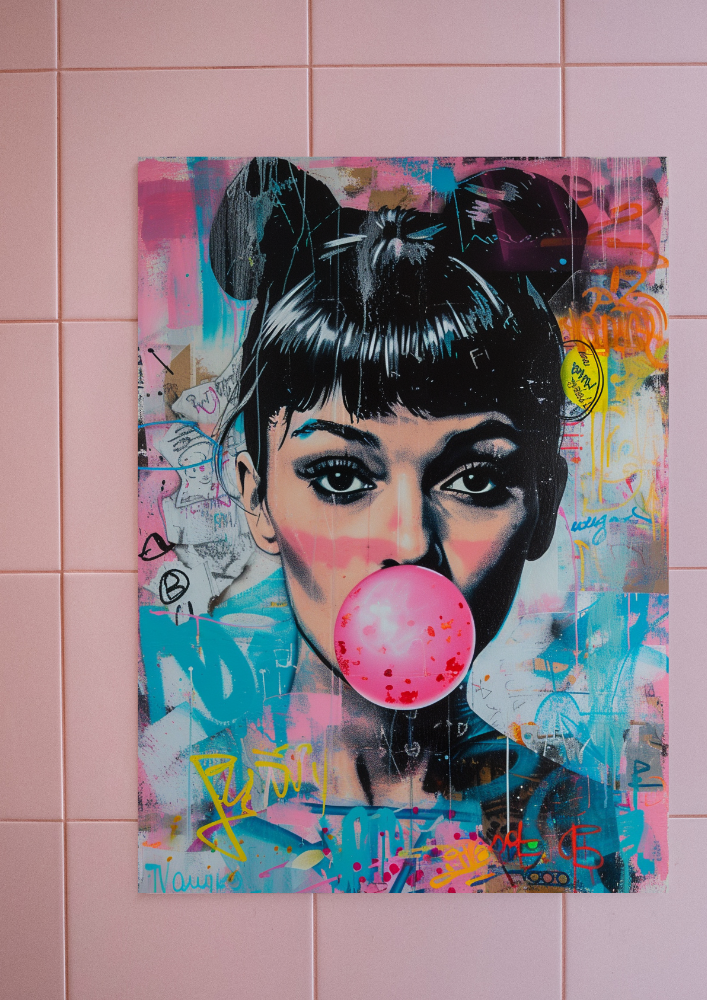 PopArt - Pink Bubble Gum 009