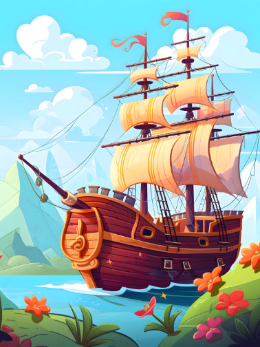 Kids - Pirate ship treasure hunt 6