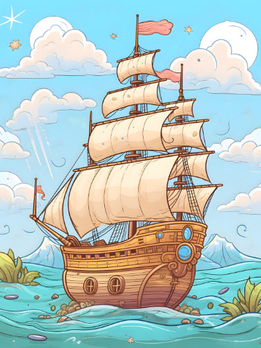 Kids - Pirate ship treasure hunt 4