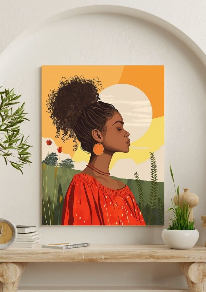 Bohemian - Poster Boho Art Feminine Style (1)