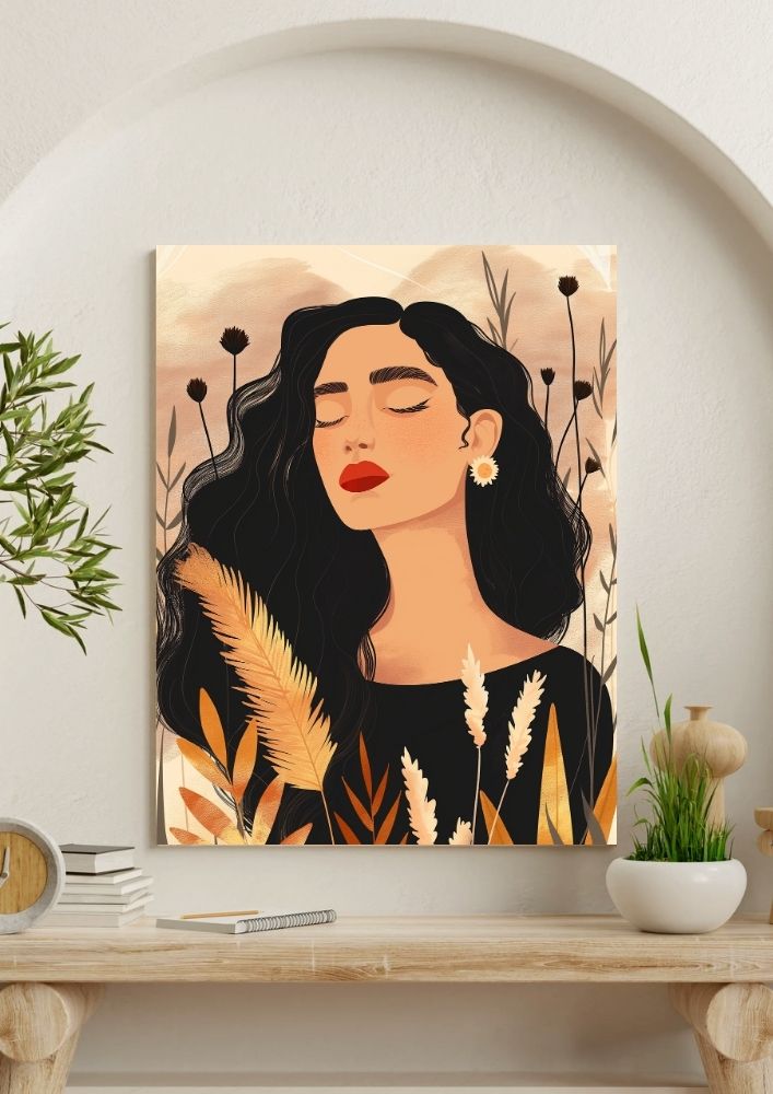 Bohemian - Poster Boho Art Feminine Style (11)