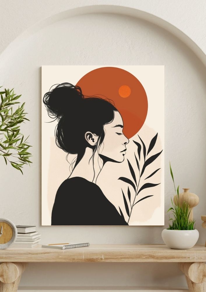 Bohemian - Poster Boho Art Feminine Style (12)