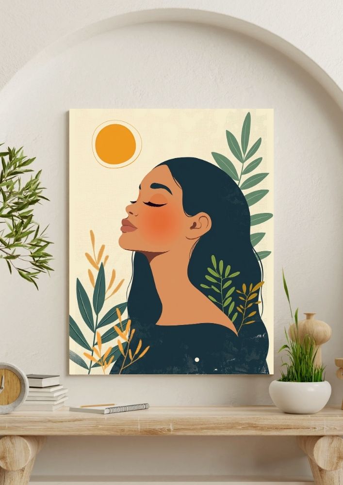 Bohemian - Poster Boho Art Feminine Style (14)