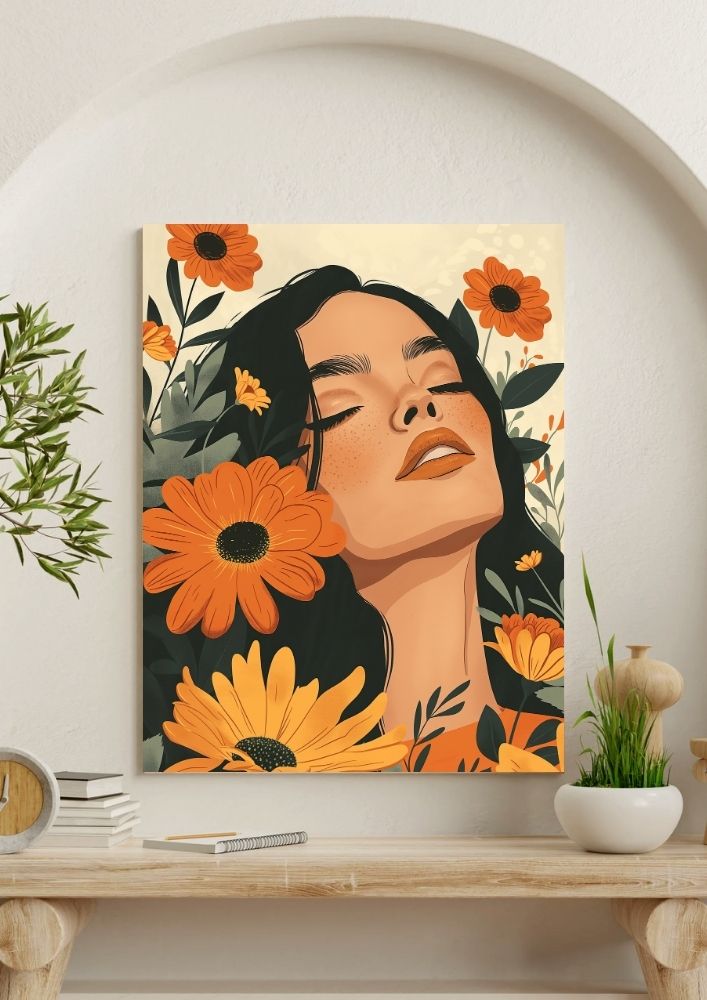 Bohemian - Poster Boho Art Feminine Style (16)