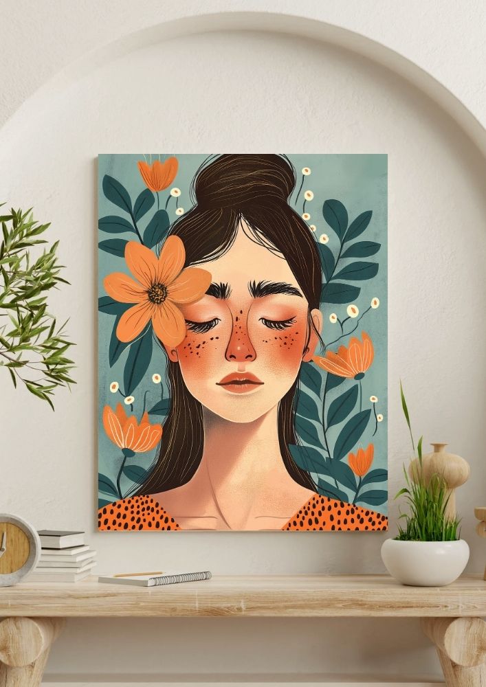 Bohemian - Poster Boho Art Feminine Style (17)