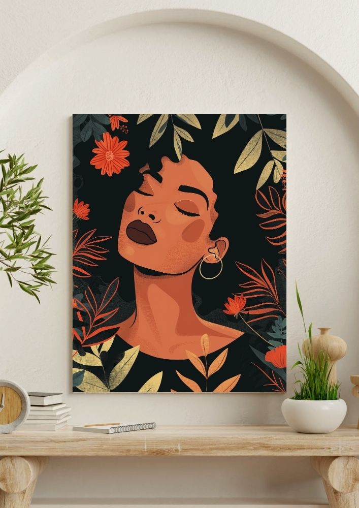 Bohemian - Poster Boho Art Feminine Style (18)