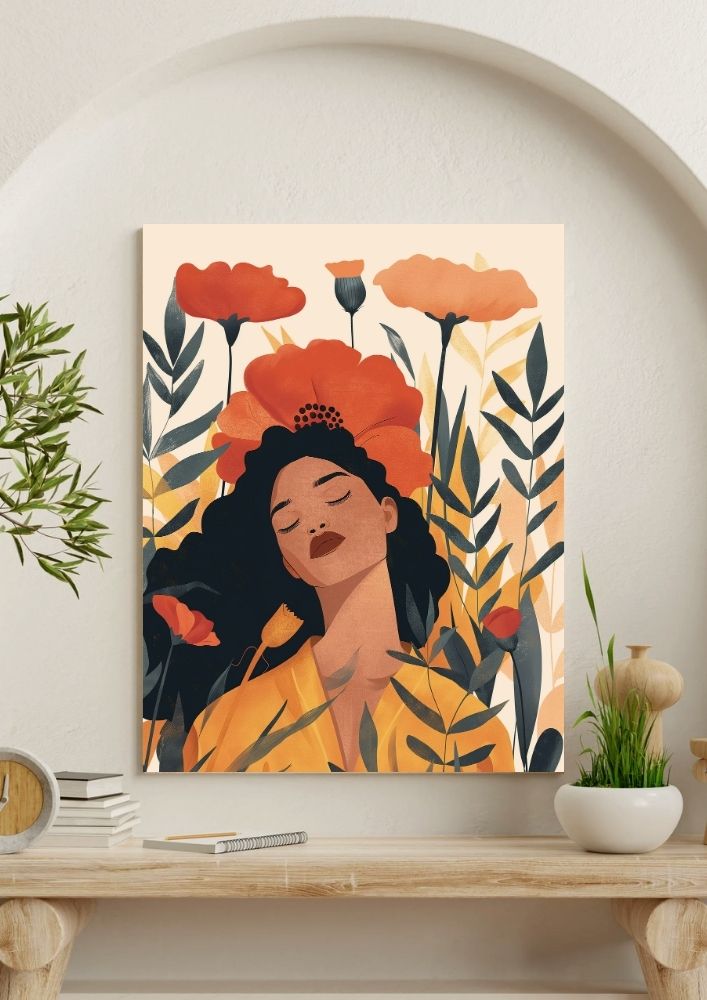 Bohemian - Poster Boho Art Feminine Style (24)