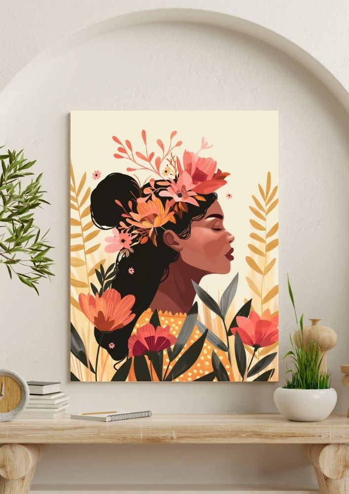 Bohemian - Poster Boho Art Feminine Style (4)