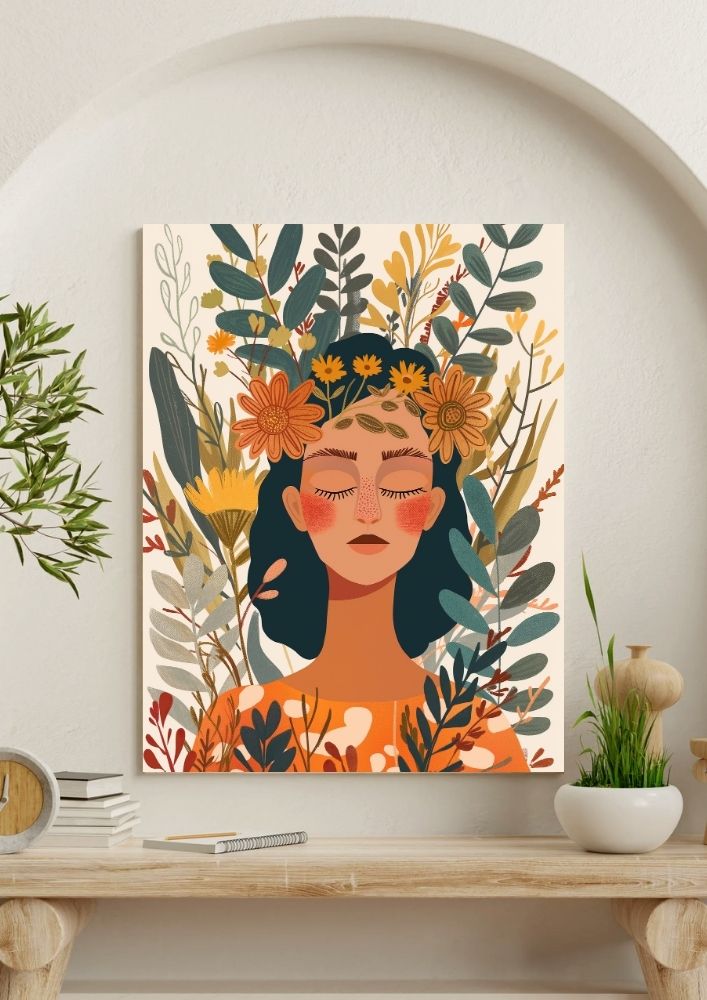 Bohemian - Poster Boho Art Feminine Style (6)