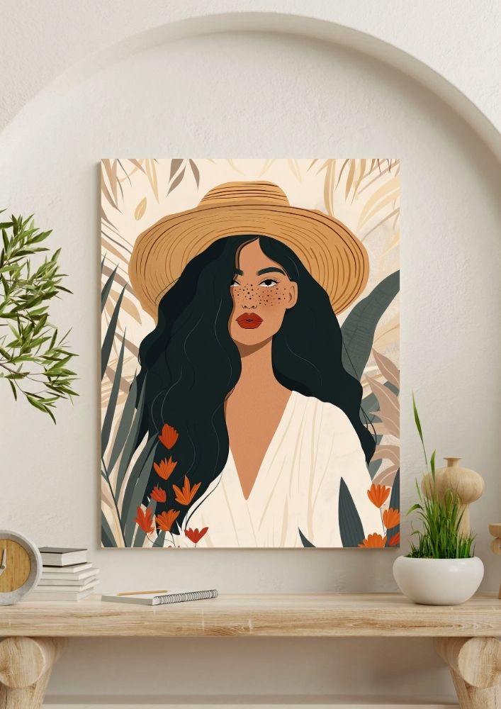 Bohemian - Poster Boho Art Feminine Style (8)