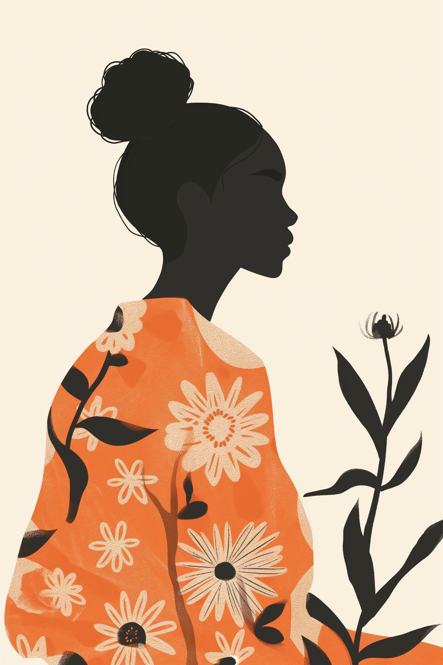 Bohemian - Poster Boho Art Feminine Style (13)