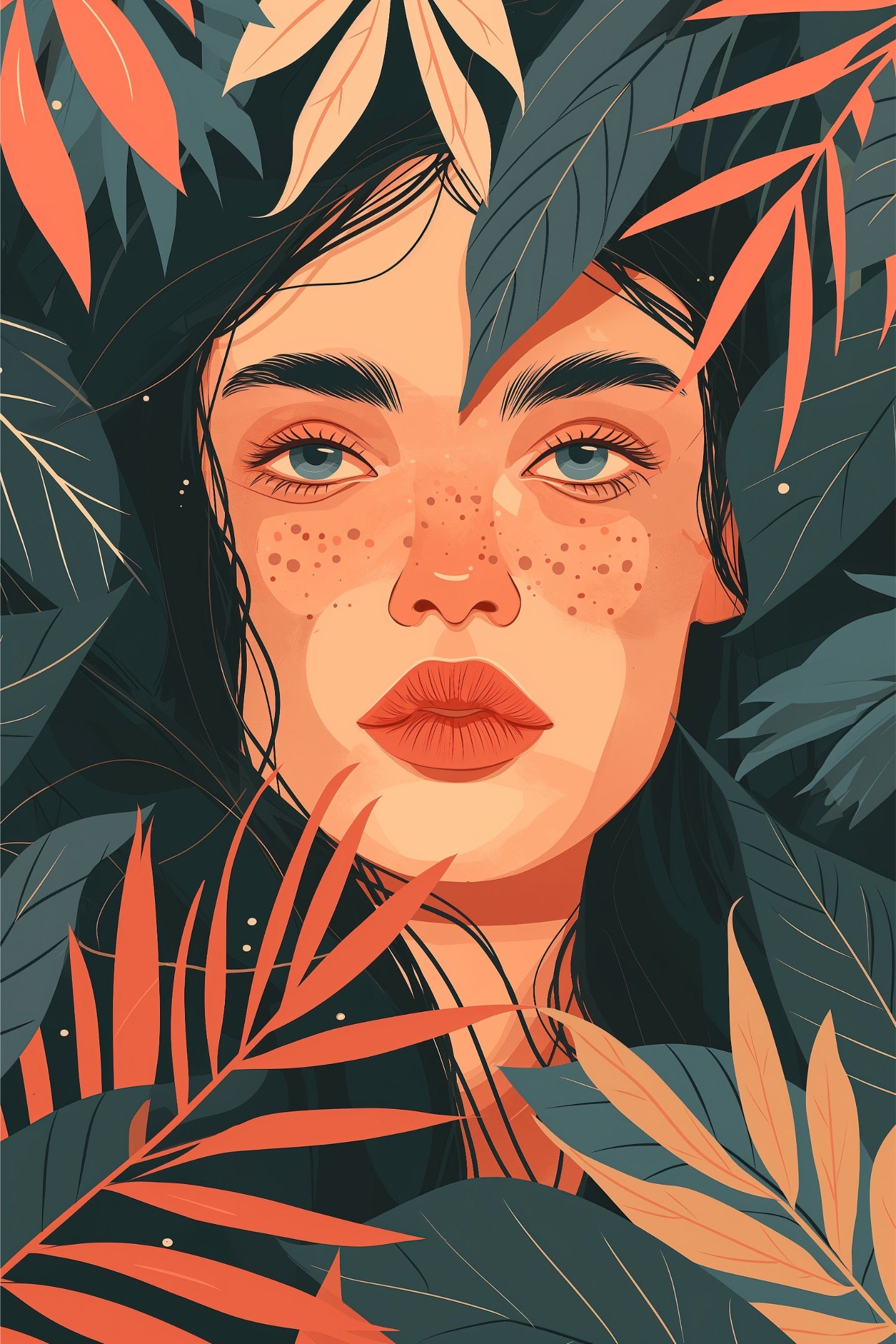 Bohemian - Poster Boho Art Feminine Style (2)