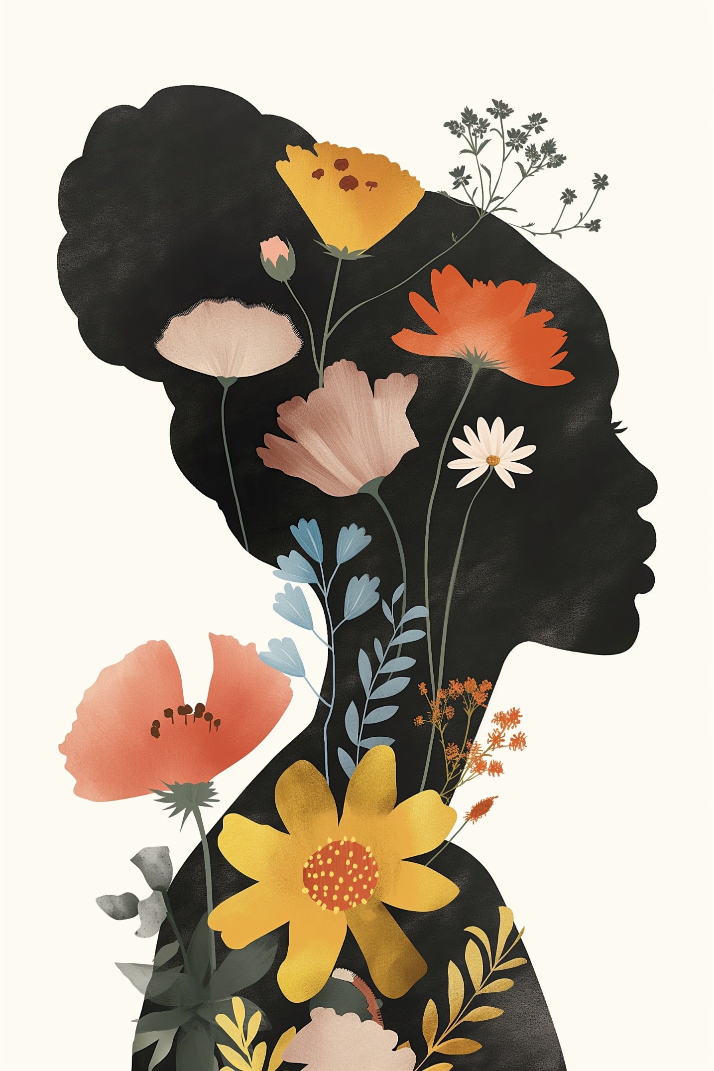 Bohemian - Poster Boho Art Feminine Style (21)