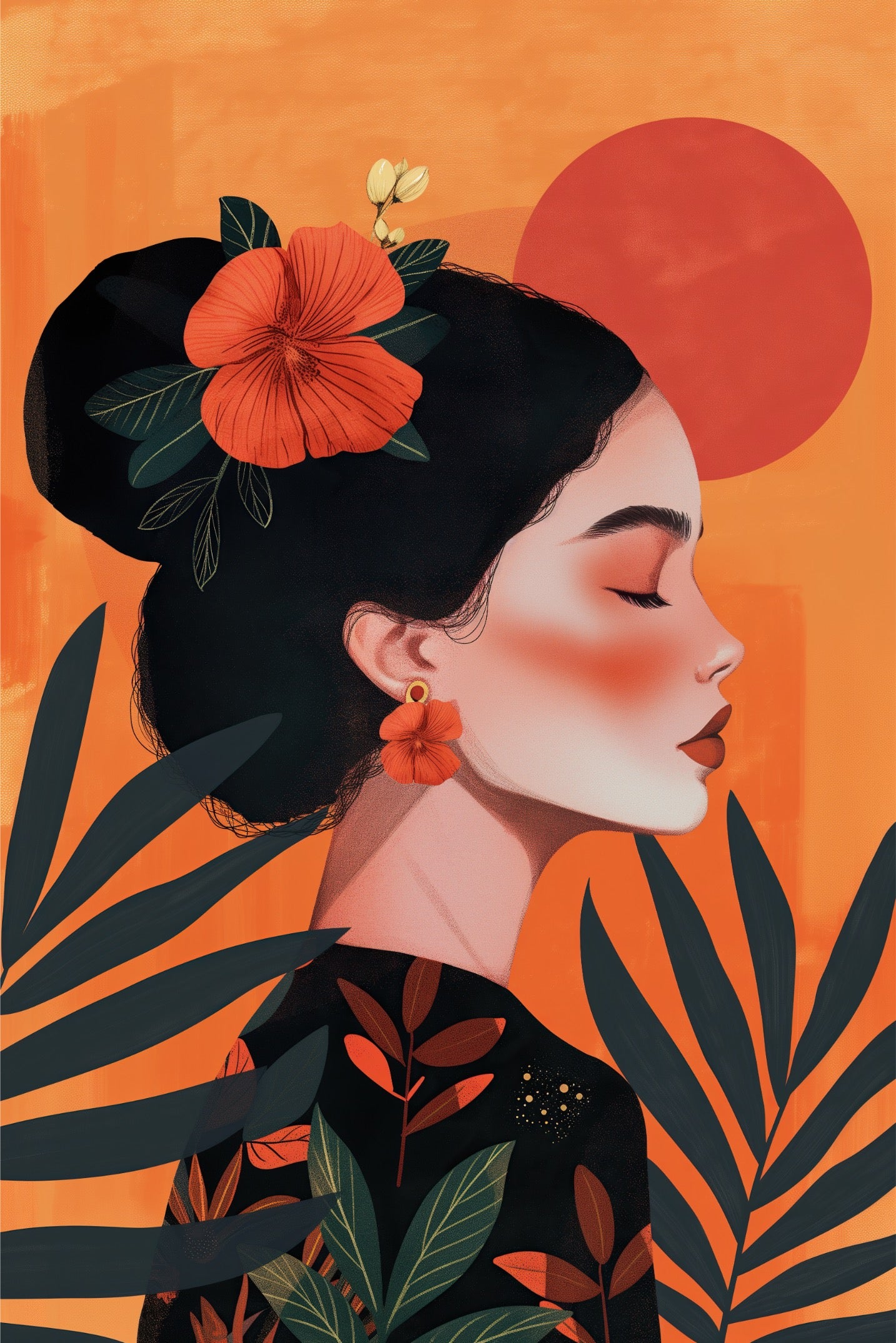 Bohemian - Poster Boho Art Feminine Style (3)