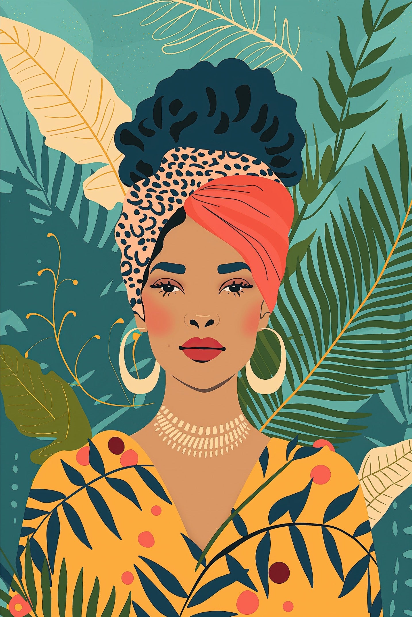 Bohemian - Poster Boho Art Feminine Style (5)