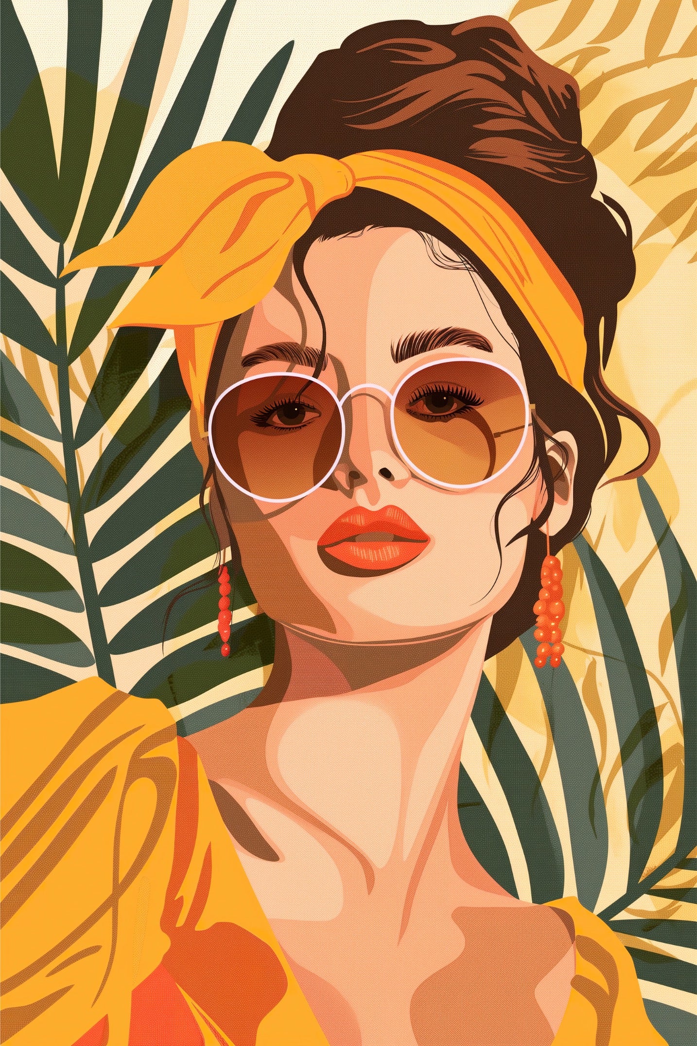 Bohemian - Poster Boho Art Feminine Style (7)