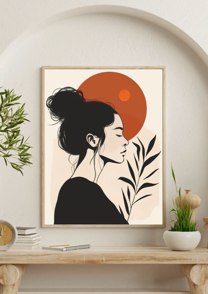 Bohemian - Poster Boho Art Feminine Style (12)