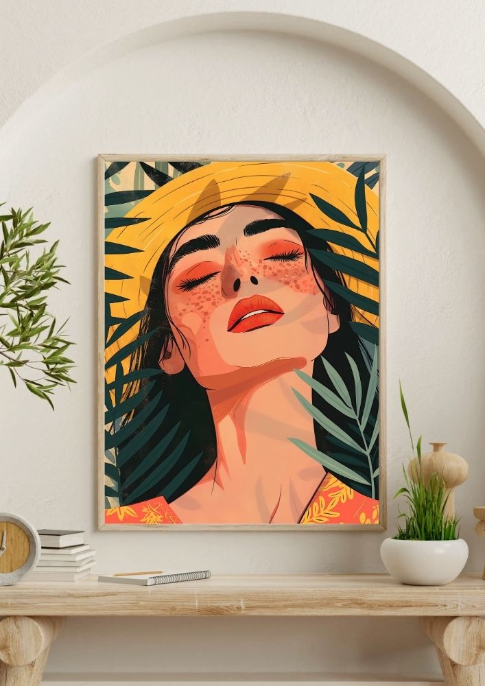 Bohemian - Poster Boho Art Feminine Style (15)