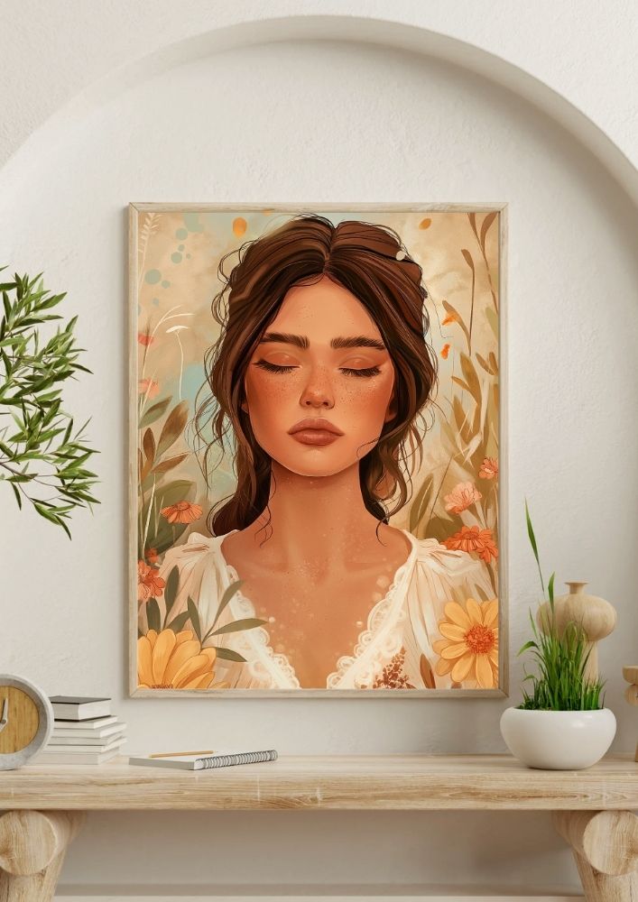 Bohemian - Poster Boho Art Feminine Style (23)