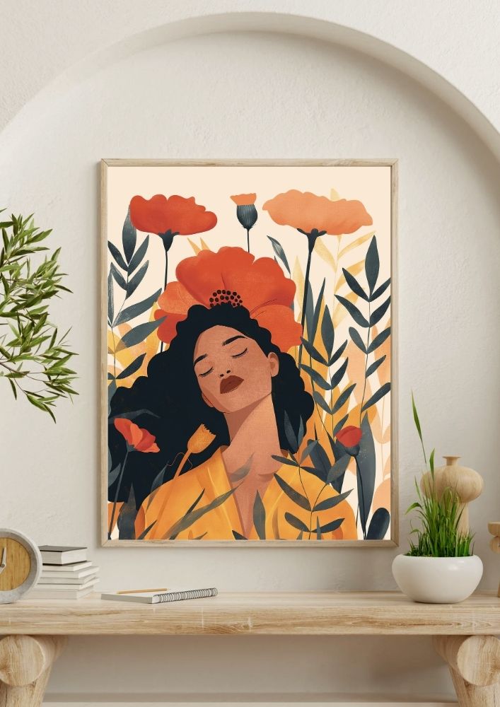 Bohemian - Poster Boho Art Feminine Style (24)