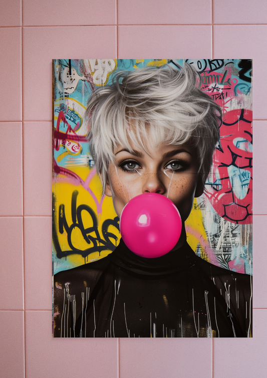 PopArt - Pink Bubble Gum 010