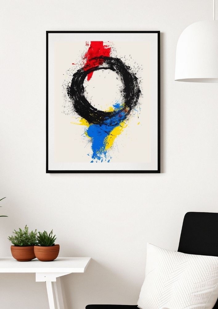 Tablou canvas abstract - 70 cm x 90 cm