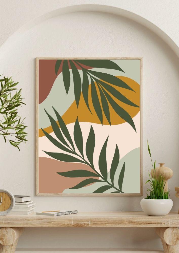 Tablou canvas în stil boho, feminin - 70 cm x 90 cm