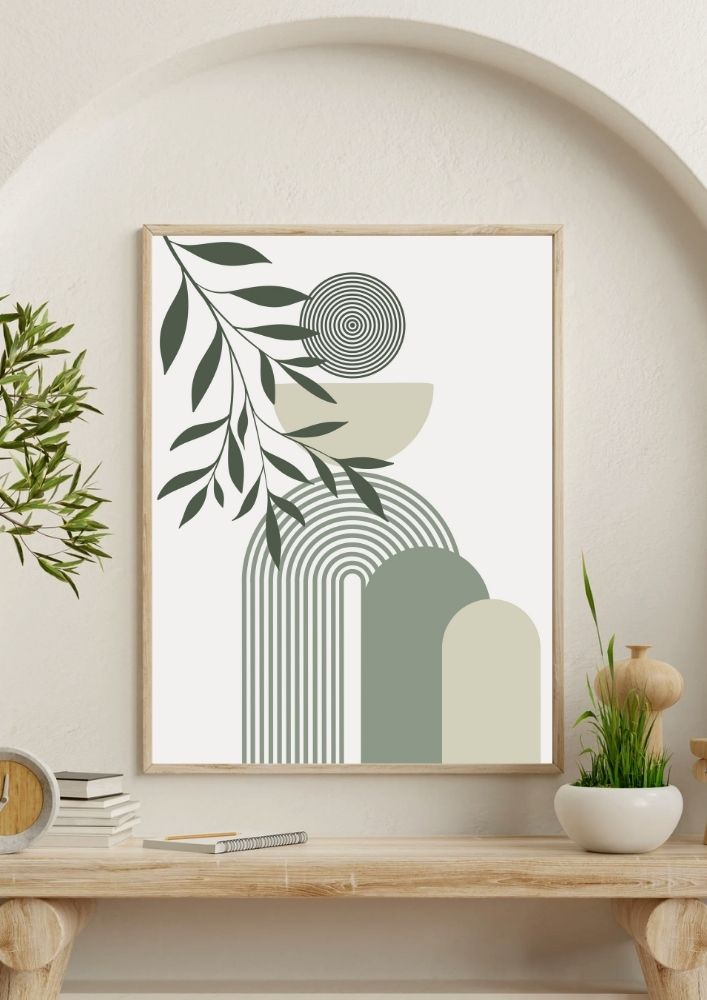 Tablou canvas în stil boho, feminin - 70 cm x 90 cm