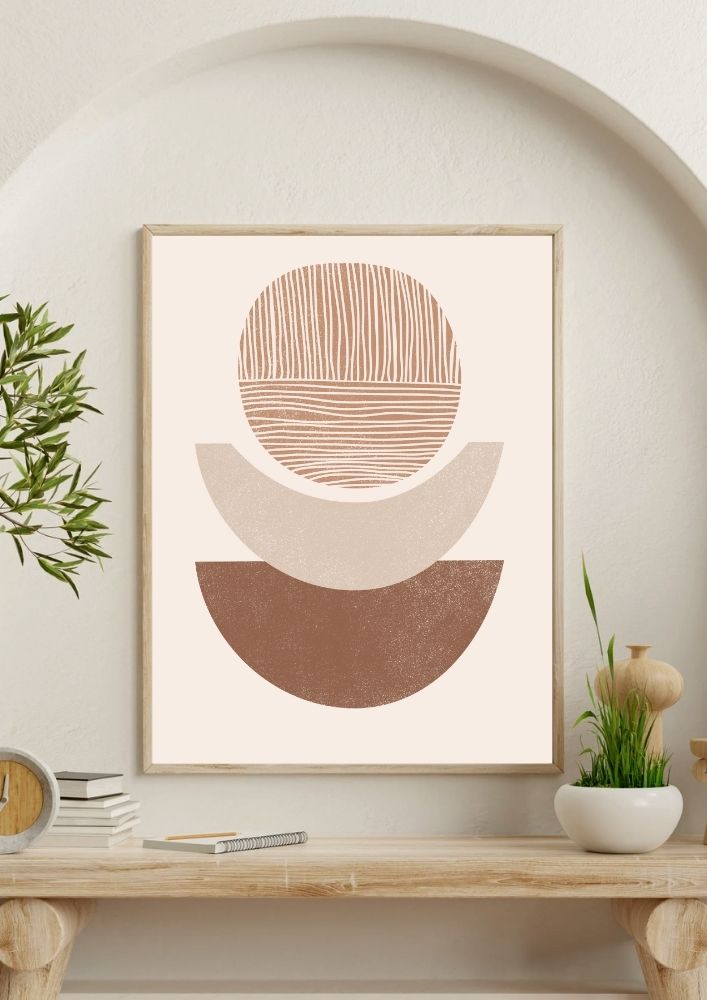 Tablou canvas în stil boho, feminin - 70 cm x 90 cm